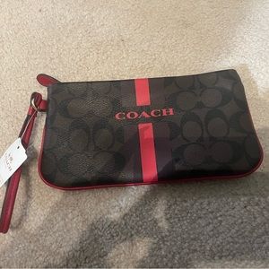 BNWT coach wristlet